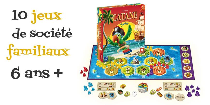 Jeu de 7 familles classique revisité en jeu de plateau!