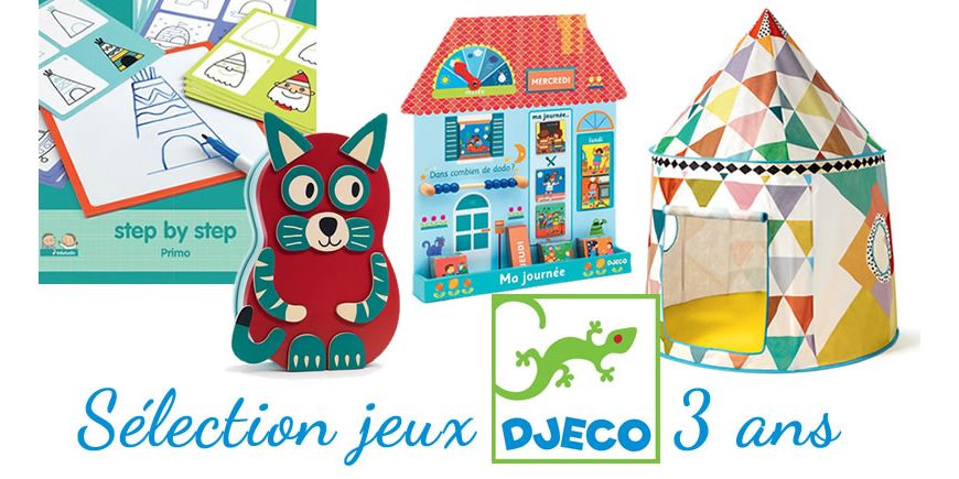 Meilleurs jeux Djeco 3 ans