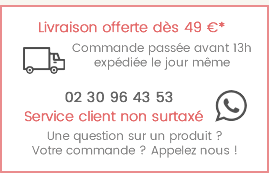 Livraison offerte dès 49€